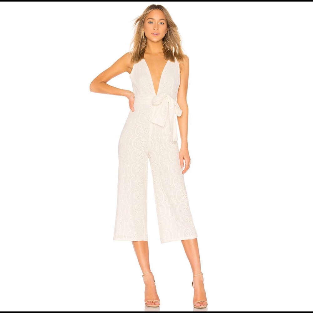 Lovers and Friends Jane Jumpsuit Ivory